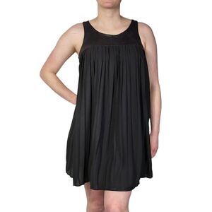 Mamteau Black Baby Doll Sleeveless Dress